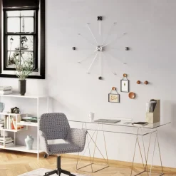 Wanduhr Like Umbrella Chrome