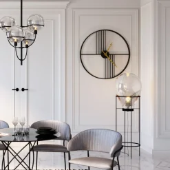 Wanduhr Strings Ø60cm