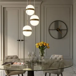 Wanduhr Strings Ø60cm