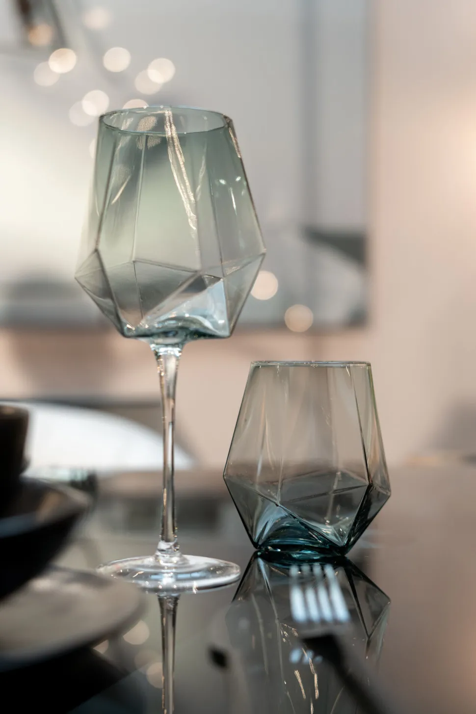 Wasserglas Diamond Smoke