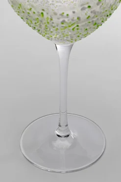 Weinglas Confetti Grün 24 cm