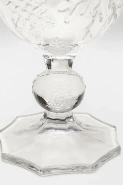 Weinglas Ice Flowers Klar