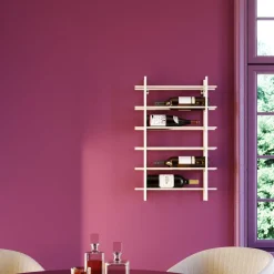 Weinregal Cape Town Greige 45x68cm