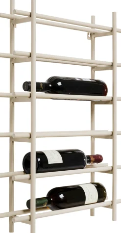 Weinregal Cape Town Greige 45x68cm